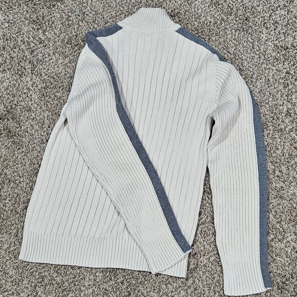 Mens American Rag sweater - cream & gray - XL - Picture 6 of 6